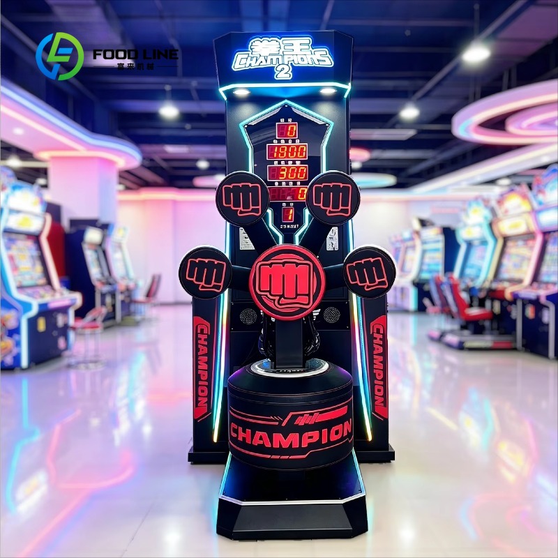 Vending Game - Ticari Yumruk Makinesi Big King Yeni