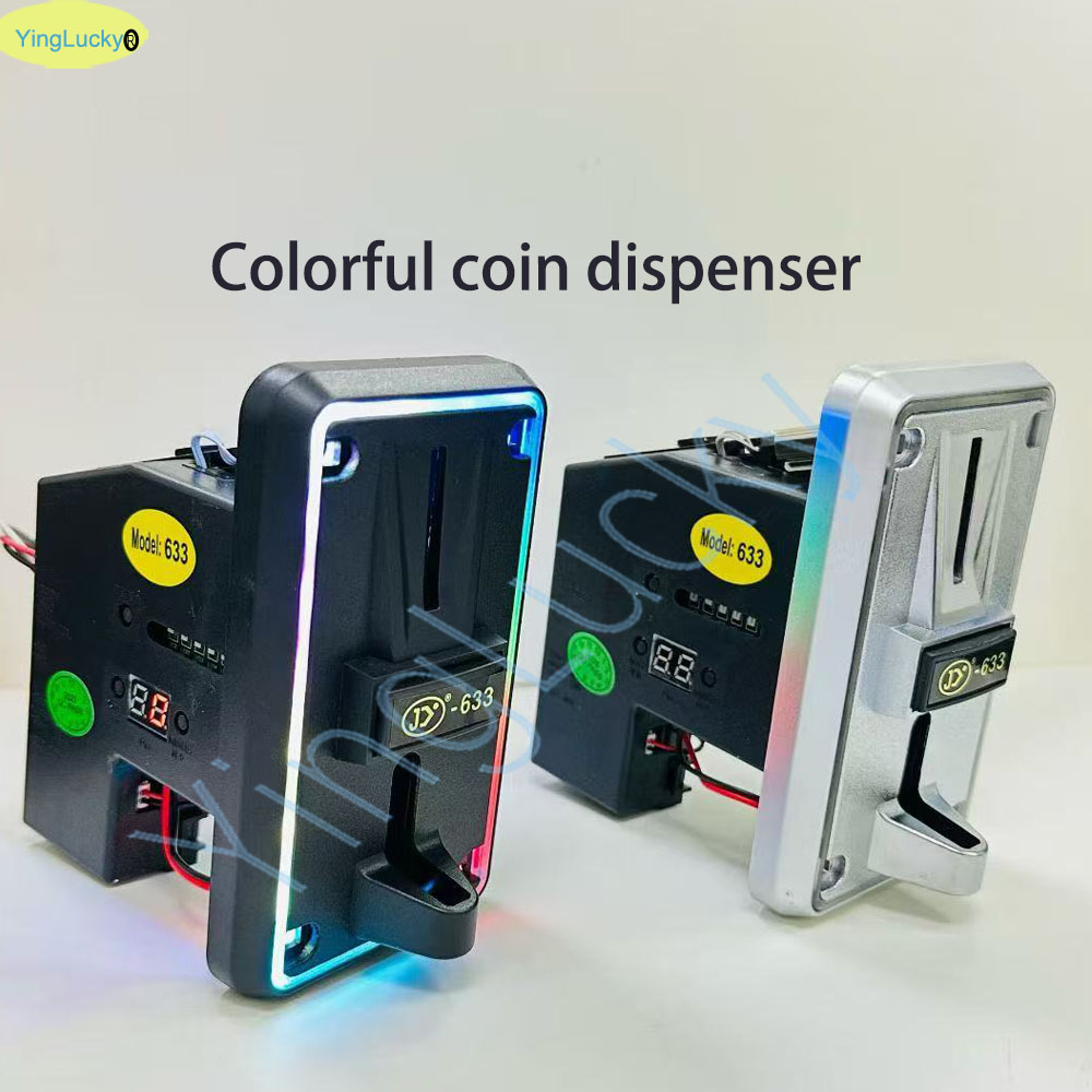 Coin Acceptor Selector - Renkli LED Çoklu Jeton Kabul Edici