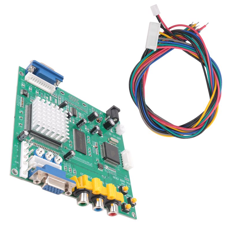 Usb Game Board Jamma - GBS8200 CGA/EGA/YUV/RGB'den VGA Çıkışına Arcade Jamma