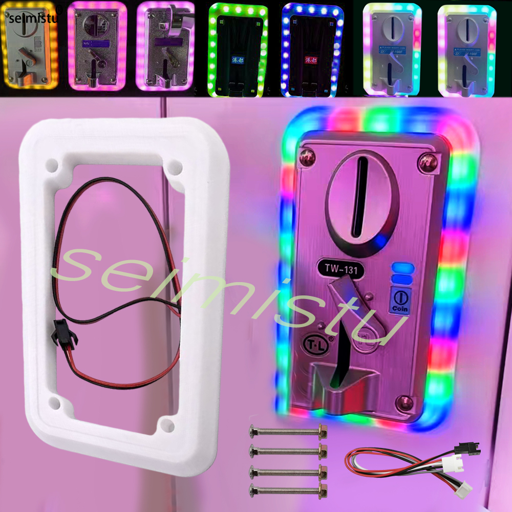 Vending Arcade Games - Para alıcısı LED renkli LED çerçeve