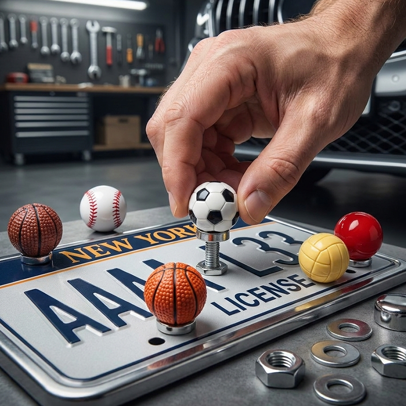 Basketball Arcade Game - 1 Adet Kişiselleştirilmiş Top Temalı Plaka