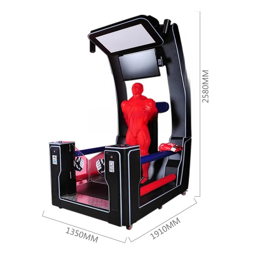 Boxing Machine Arcade - Eğlence Parkı Otomatik Elektrikli Jetonlu Tek