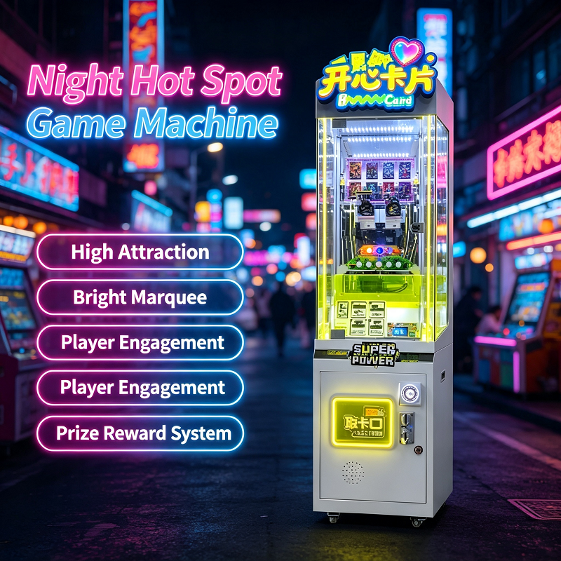 Arcade Card Vending Machine - Otel Eğlence Alanı için Kartla Çalışan
