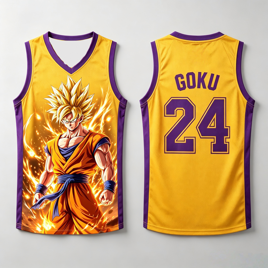 Basketball Arcade Game - Dragon Ball Goku Süper Saiyan No.24