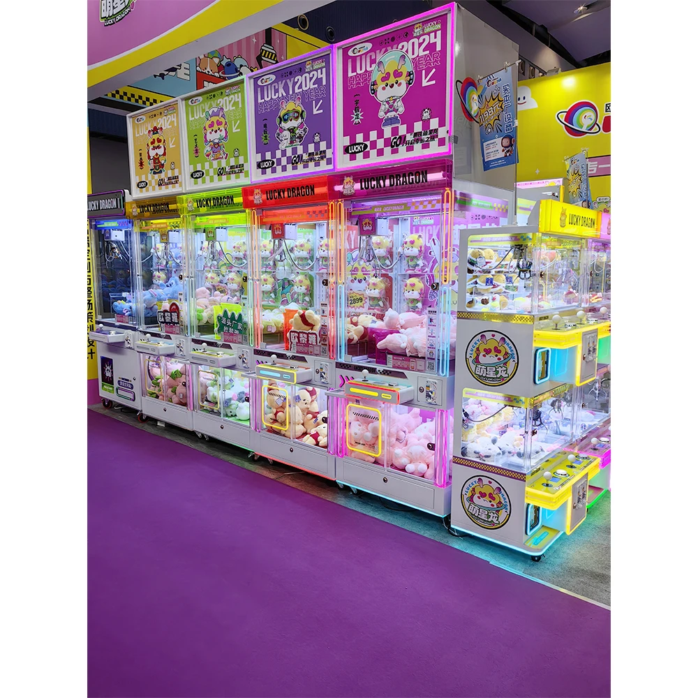 Arcade Prize Vending Machine - # Yeni Renkli Pençe Makinesi Şanslı