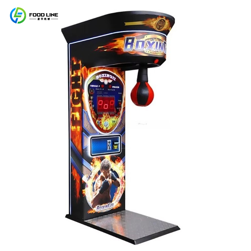Boxing Machine Arcade - Siyah Kral Boks Arcade Makinesi Süper