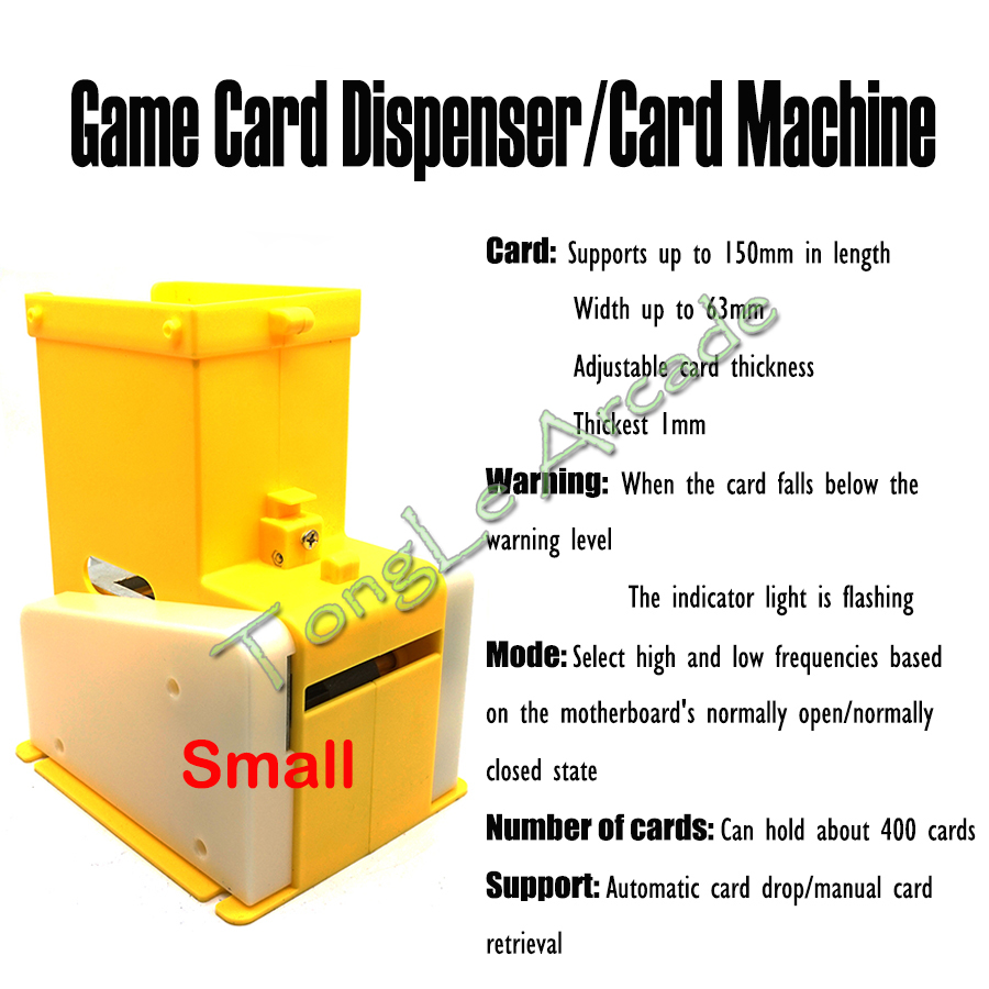 Arcade Card Vending Machine - Jetonlu Kart Makinesi Kart Dağıtıcısı Maksimum