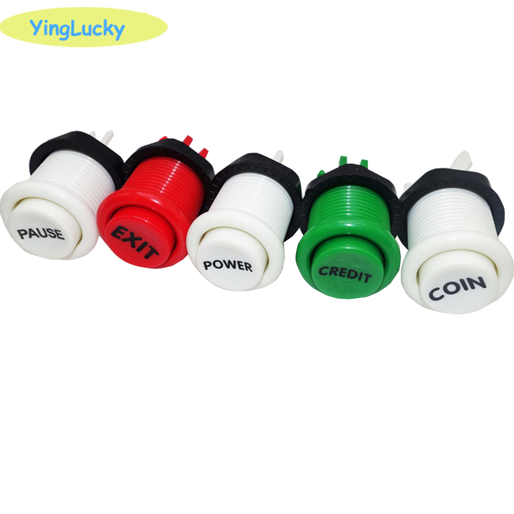 Coin Acceptor Selector - Yeni Arcade Happ Style Basmalı Düğme