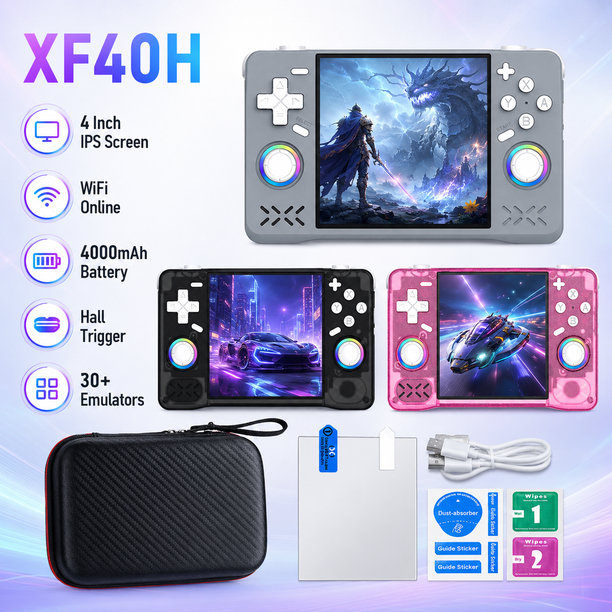 Arcade Game Jackpot - XF40H Cep Tipi Retro Oyun Konsolu