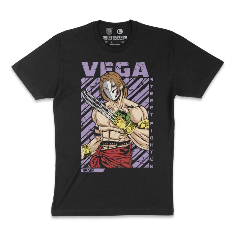 Arcade Vegas - 00012785 # A-Vega T-Shirt Street Fighter