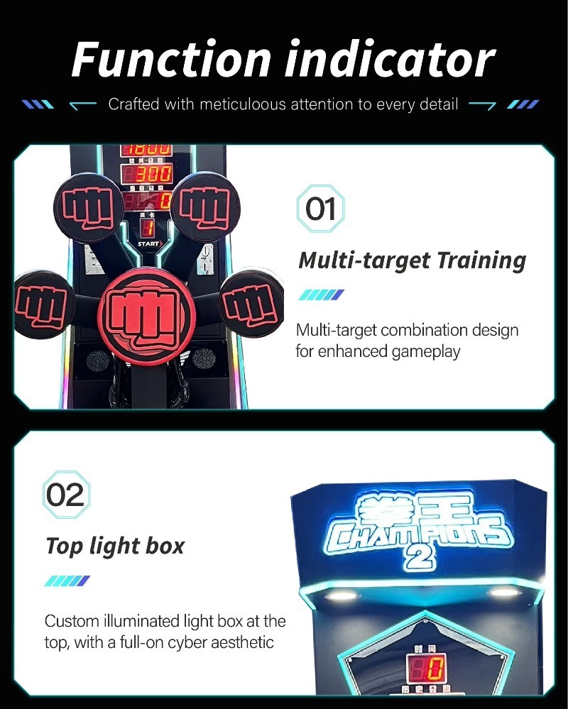 Ticari Yumruk Makinesi Big Kin - Vending Game incelemesi ve fiyatı