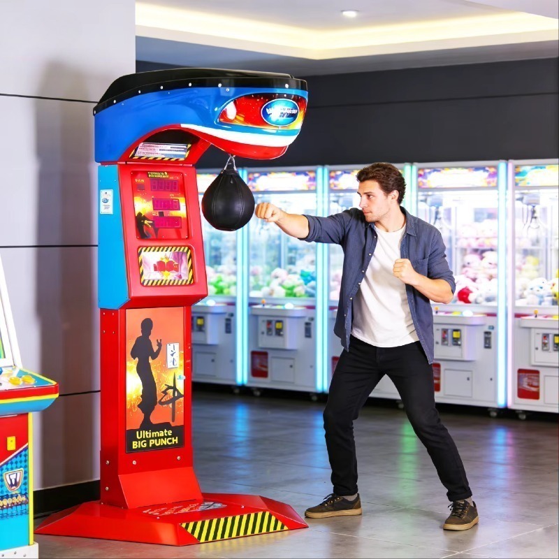 Ticari Yumruk Makinesi Big Kin - Vending Game incelemesi ve fiyatı