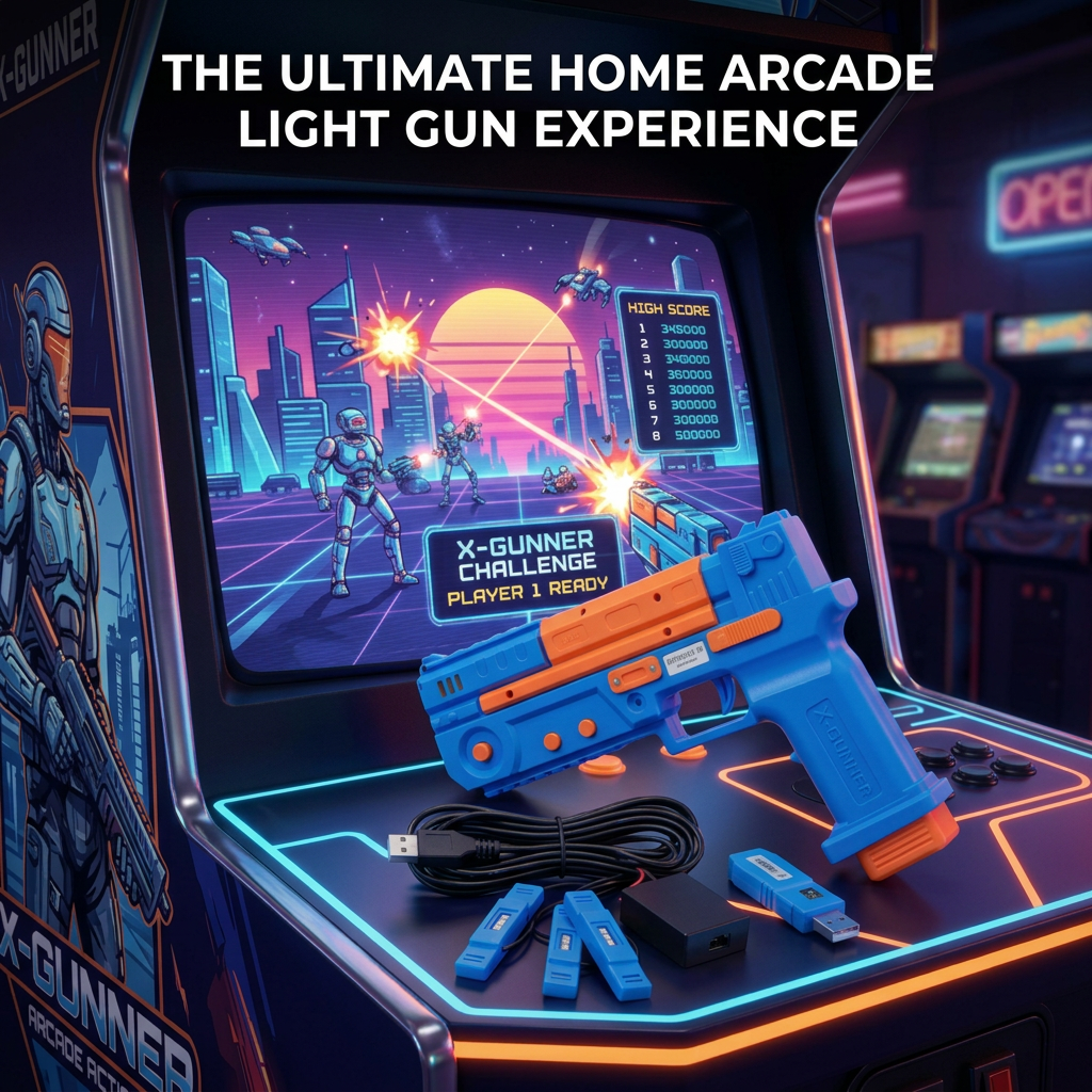 2.4G Kablosuz Işıklı Silah Kon - Gun Shooting Arcade incelemesi ve fiyatı