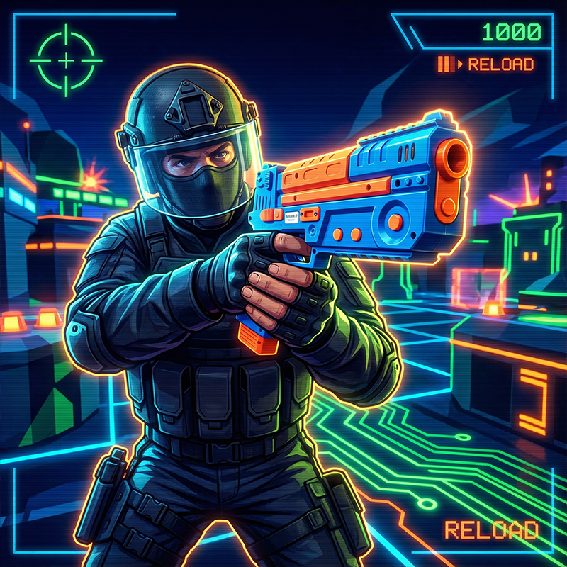 2.4G Kablosuz Işıklı Silah Kon - Gun Shooting Arcade incelemesi ve fiyatı