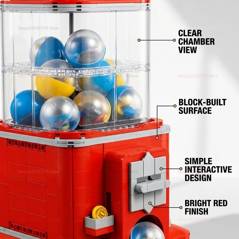 1343 PCS Otomat Yapı Taşları S - Vending Game incelemesi ve fiyatı