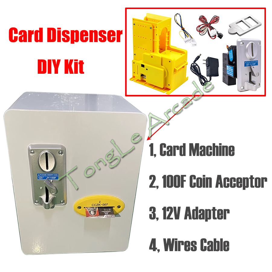 Arcade Kart Dağıtıcı DIY Kiti  - Arcade Card Vending Machine incelemesi ve fiyatı