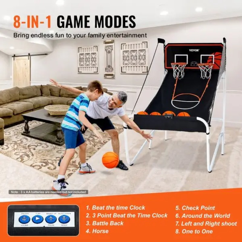 【Sıcak Ürün】Katlanabilir Baske - Basketball Arcade Game incelemesi ve fiyatı