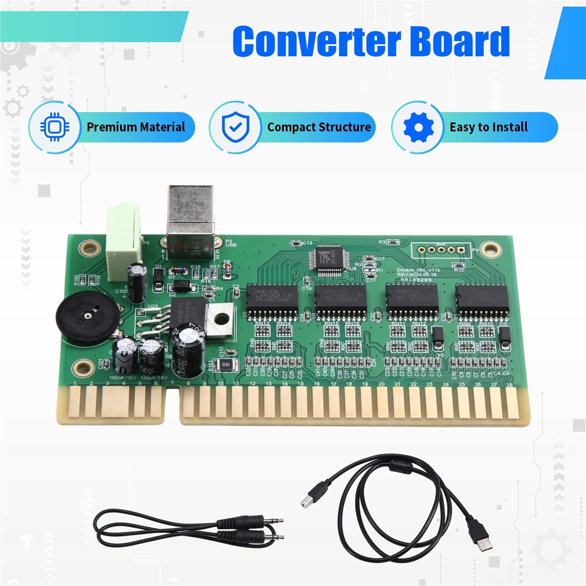 SıCAK-Yeni MAME Oyun Denetleyi - Usb Game Board Jamma incelemesi ve fiyatı