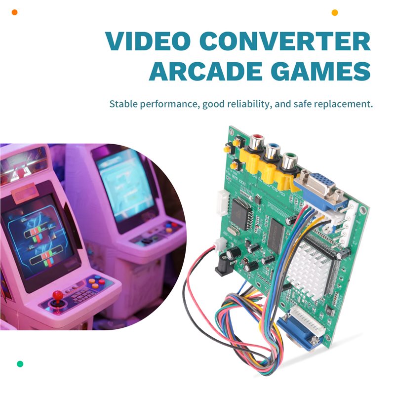 ABKN-GBS8200 CGA/EGA/YUV/RGB'd - Usb Game Board Jamma incelemesi ve fiyatı